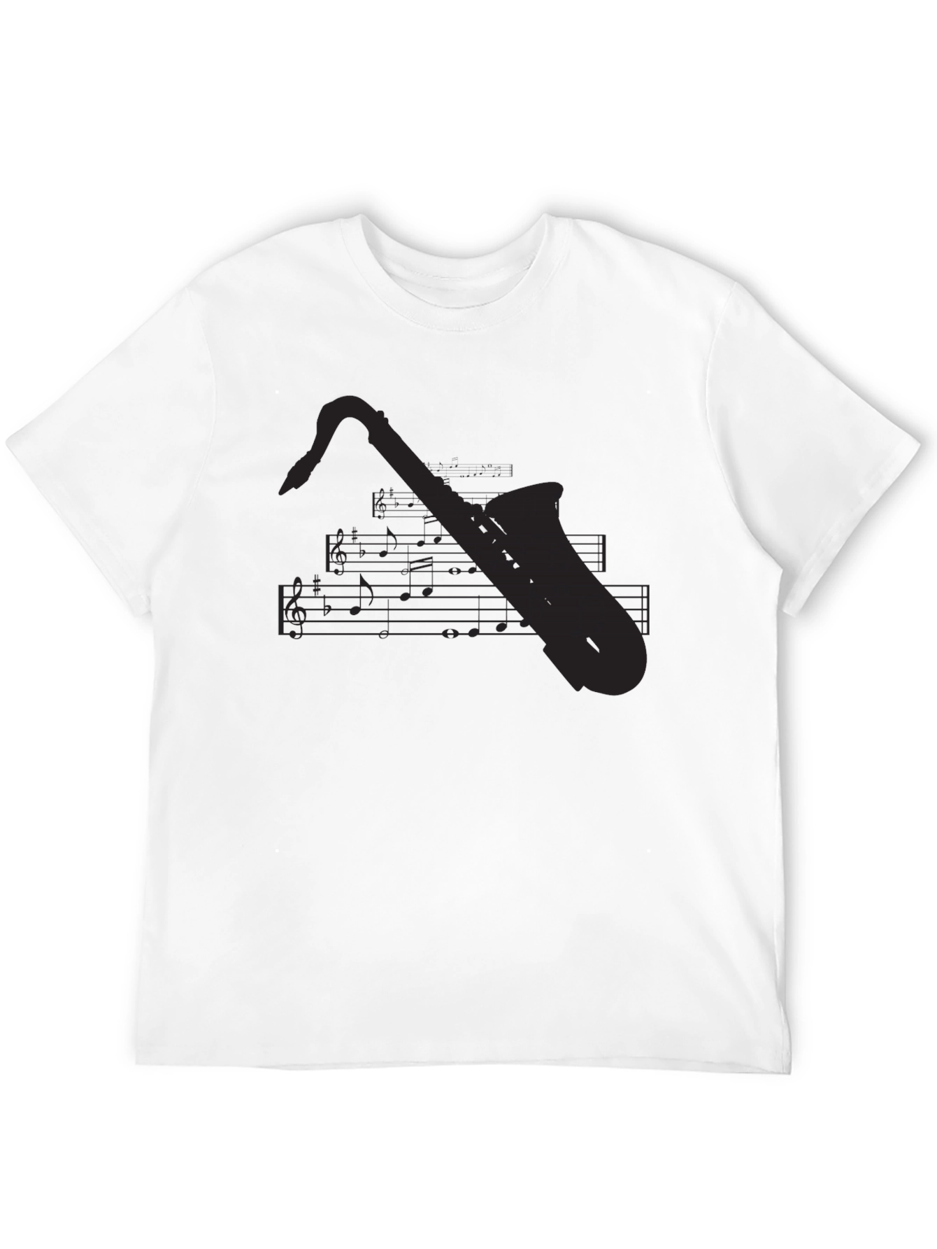 Saxophone Music Lover T-Shirt - Cool Jazz Design