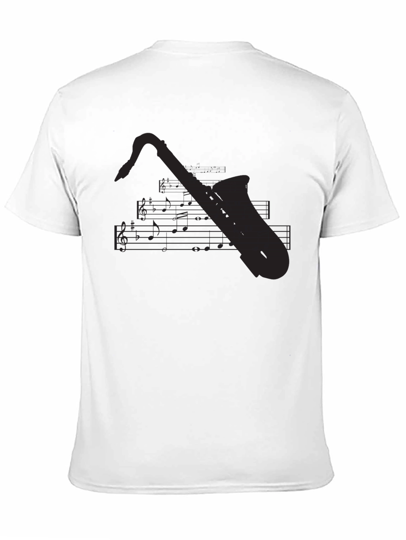 Saxophone Music Lover T-Shirt - Cool Jazz Design