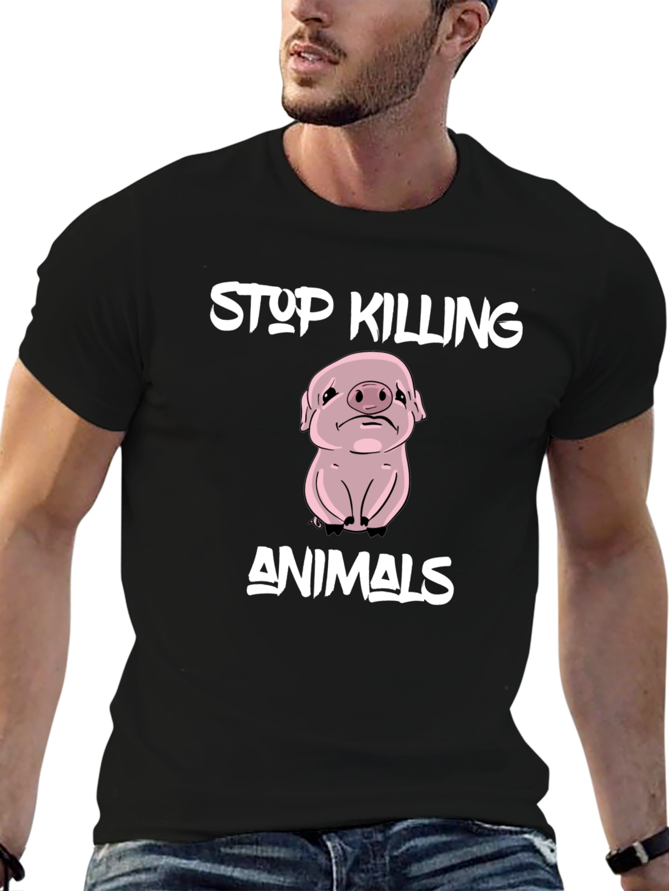 Stop Killing Animals Vegan T-Shirt