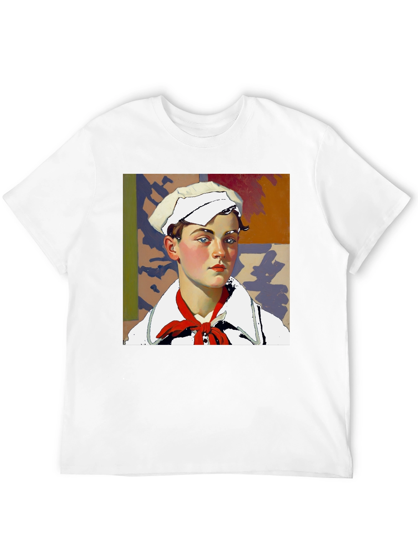Sailor Portrait Tee - Unique Graphic Print