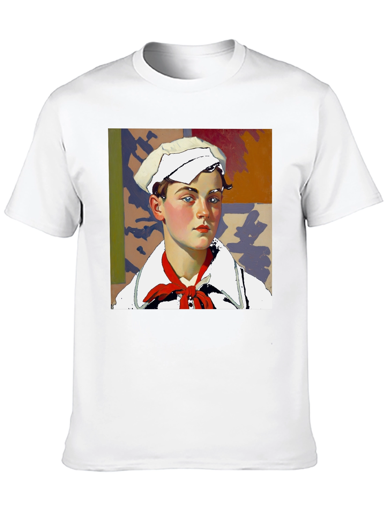 Sailor Portrait Tee - Unique Graphic Print