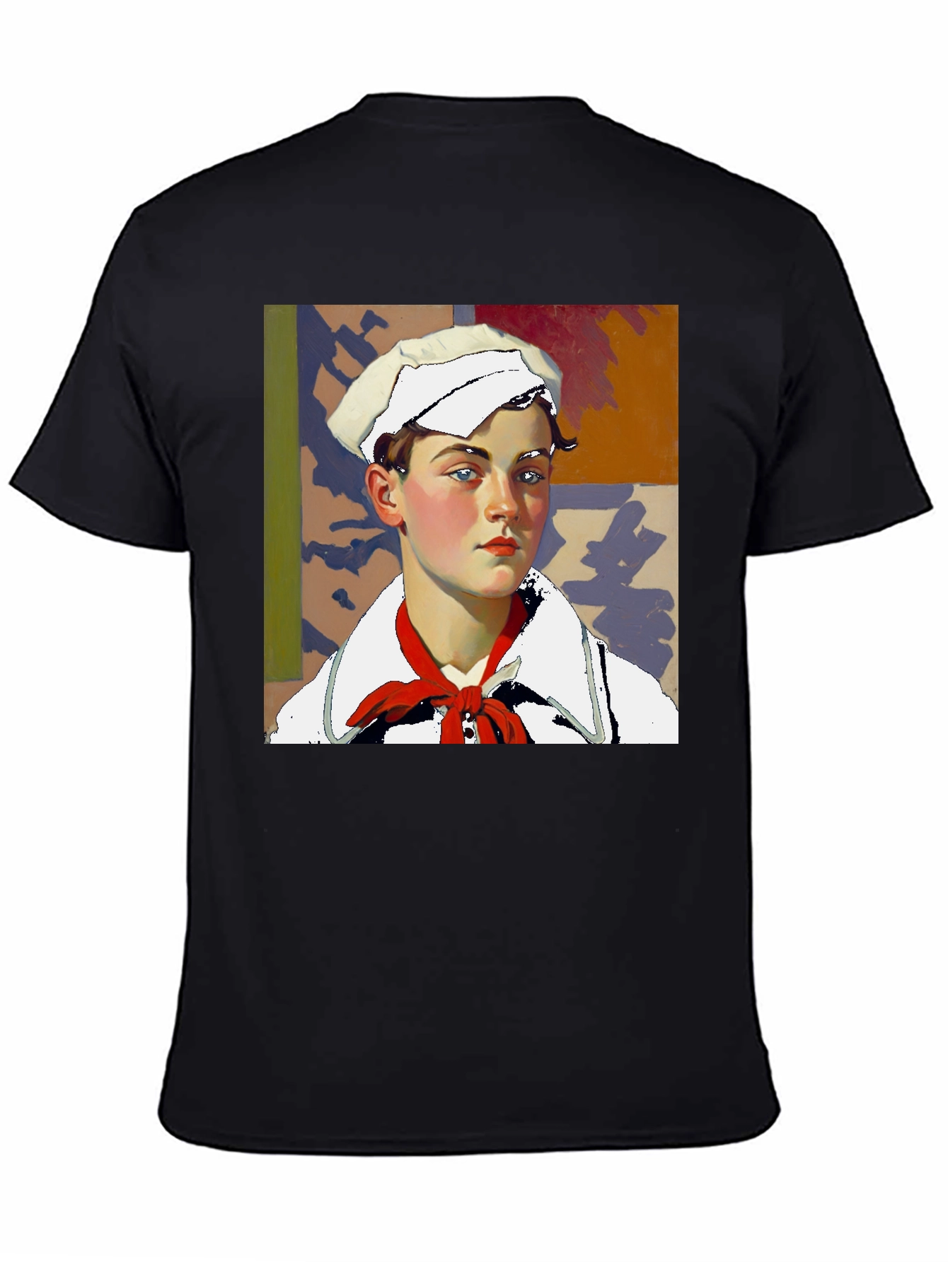 Sailor Portrait Tee - Unique Graphic Print