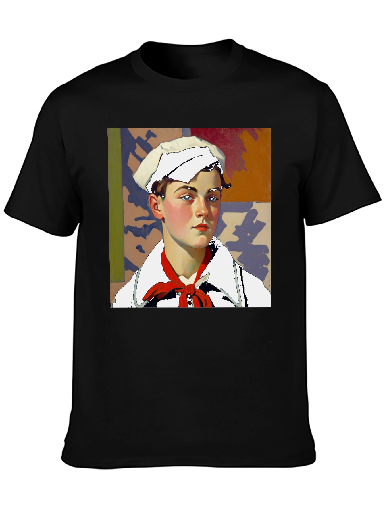 Sailor Portrait Tee - Unique Graphic Print