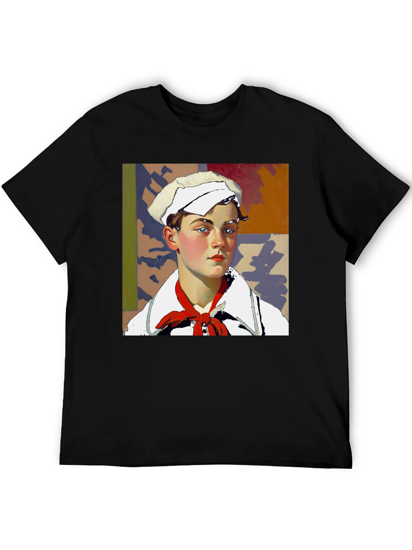 Sailor Portrait Tee - Unique Graphic Print