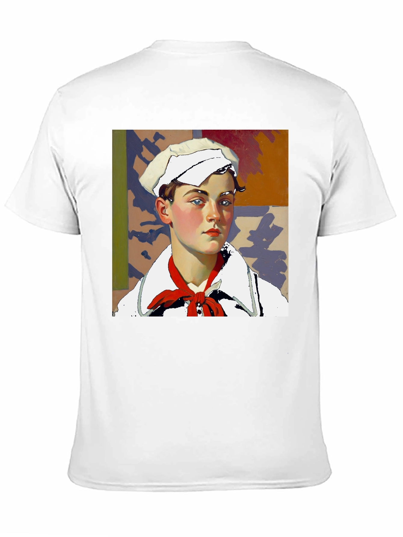 Sailor Portrait Tee - Unique Graphic Print