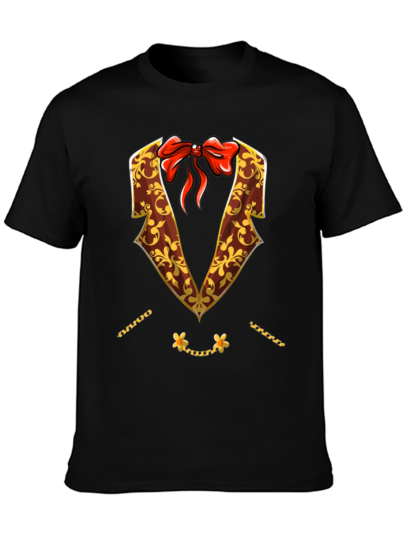 Mariachi Suit T-Shirt - Festive Costume Design