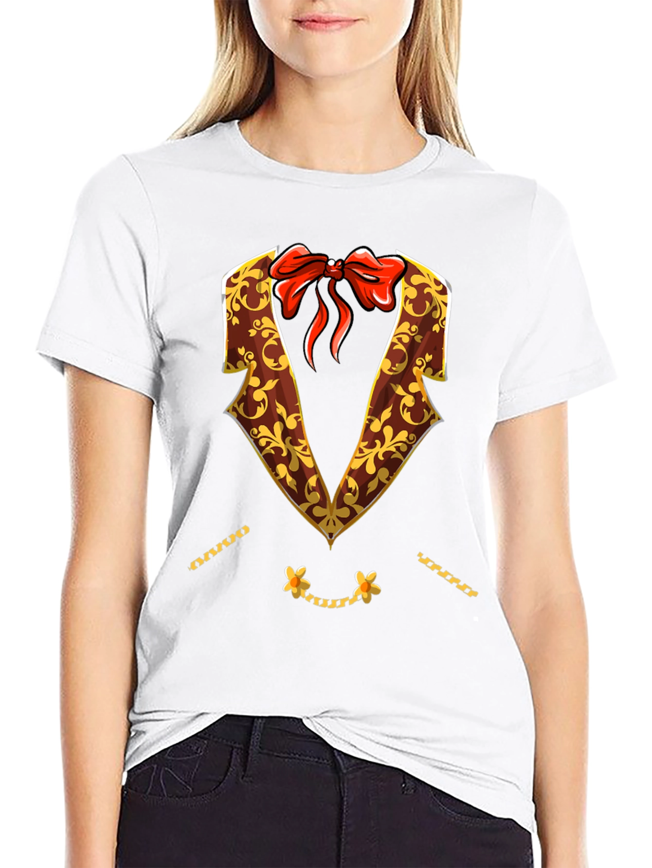 Mariachi Suit T-Shirt - Festive Costume Design