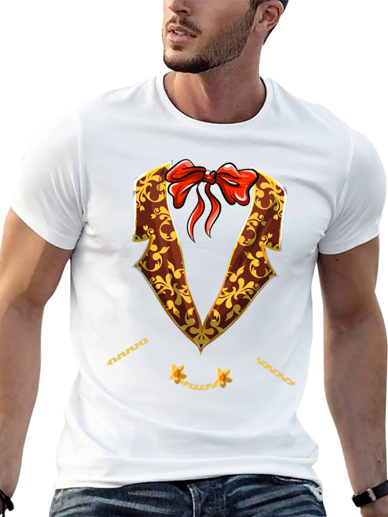Mariachi Suit T-Shirt - Festive Costume Design