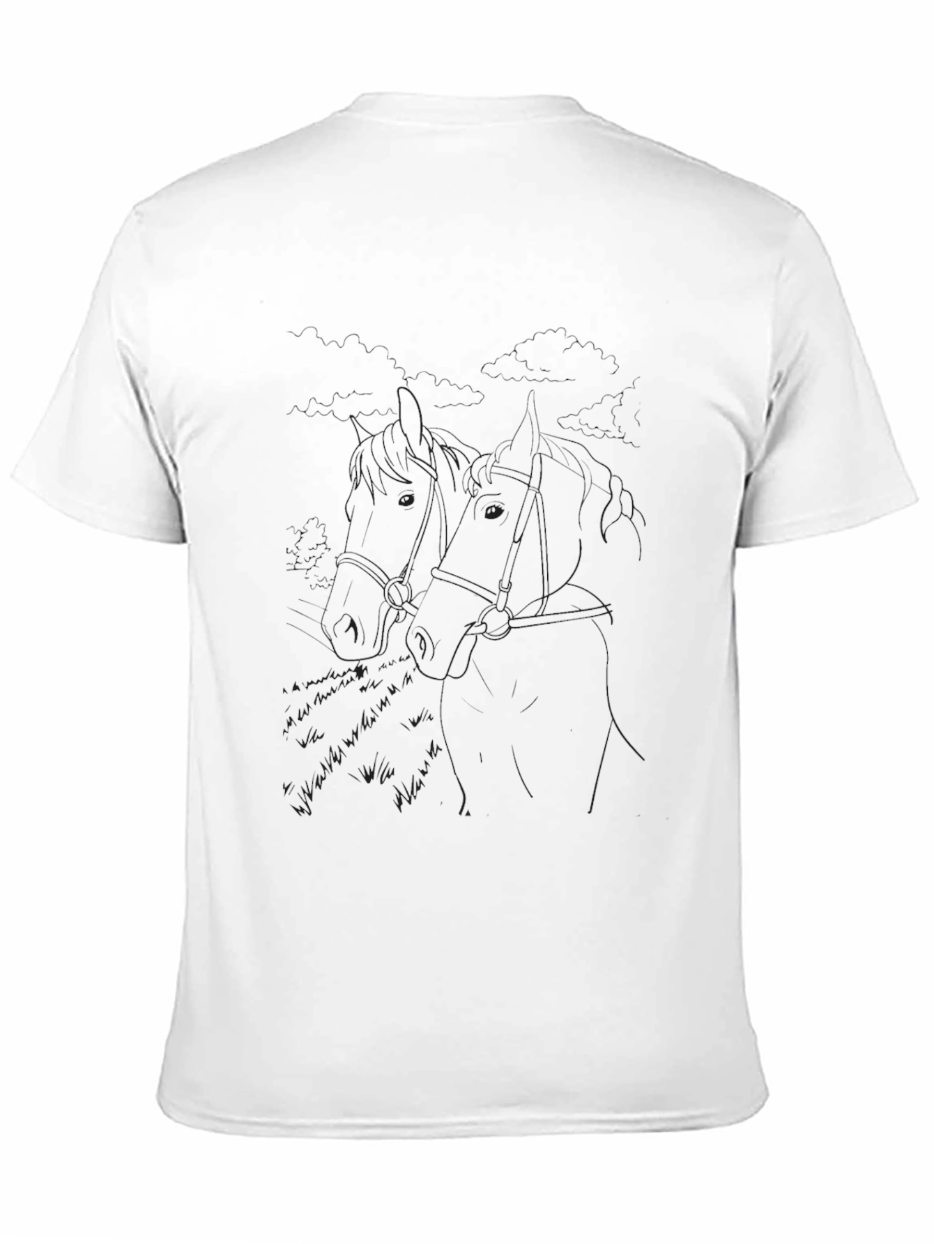 Plain Black Short Sleeve T-Shirt
