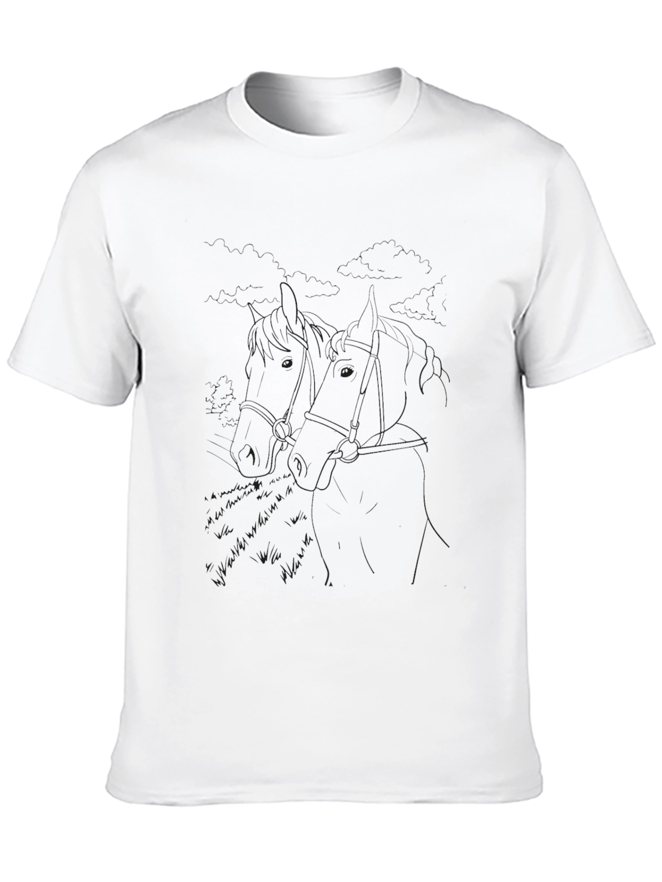 Plain Black Short Sleeve T-Shirt