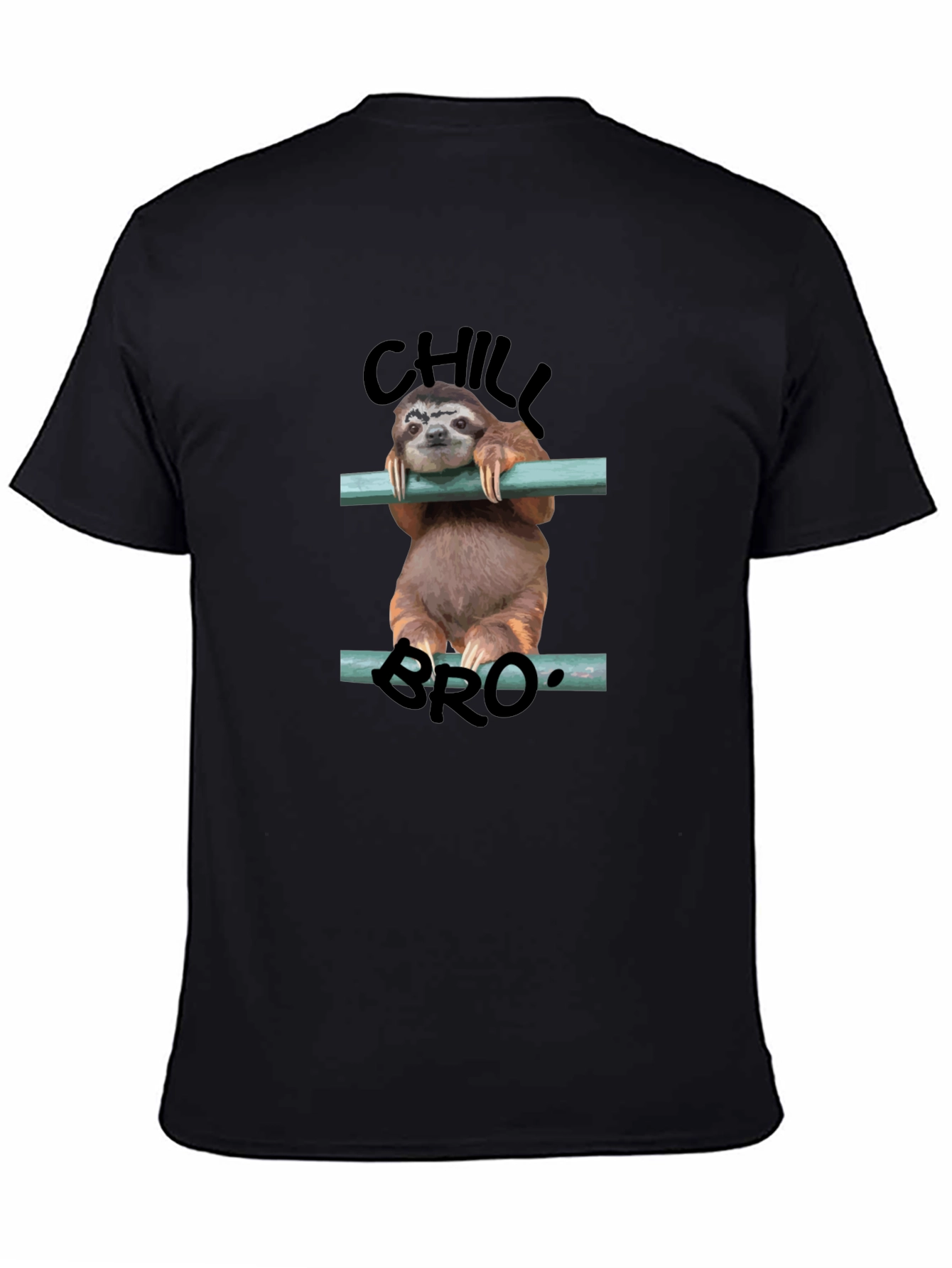 Chill Bro Sloth Graphic Tee - Relaxed Fit