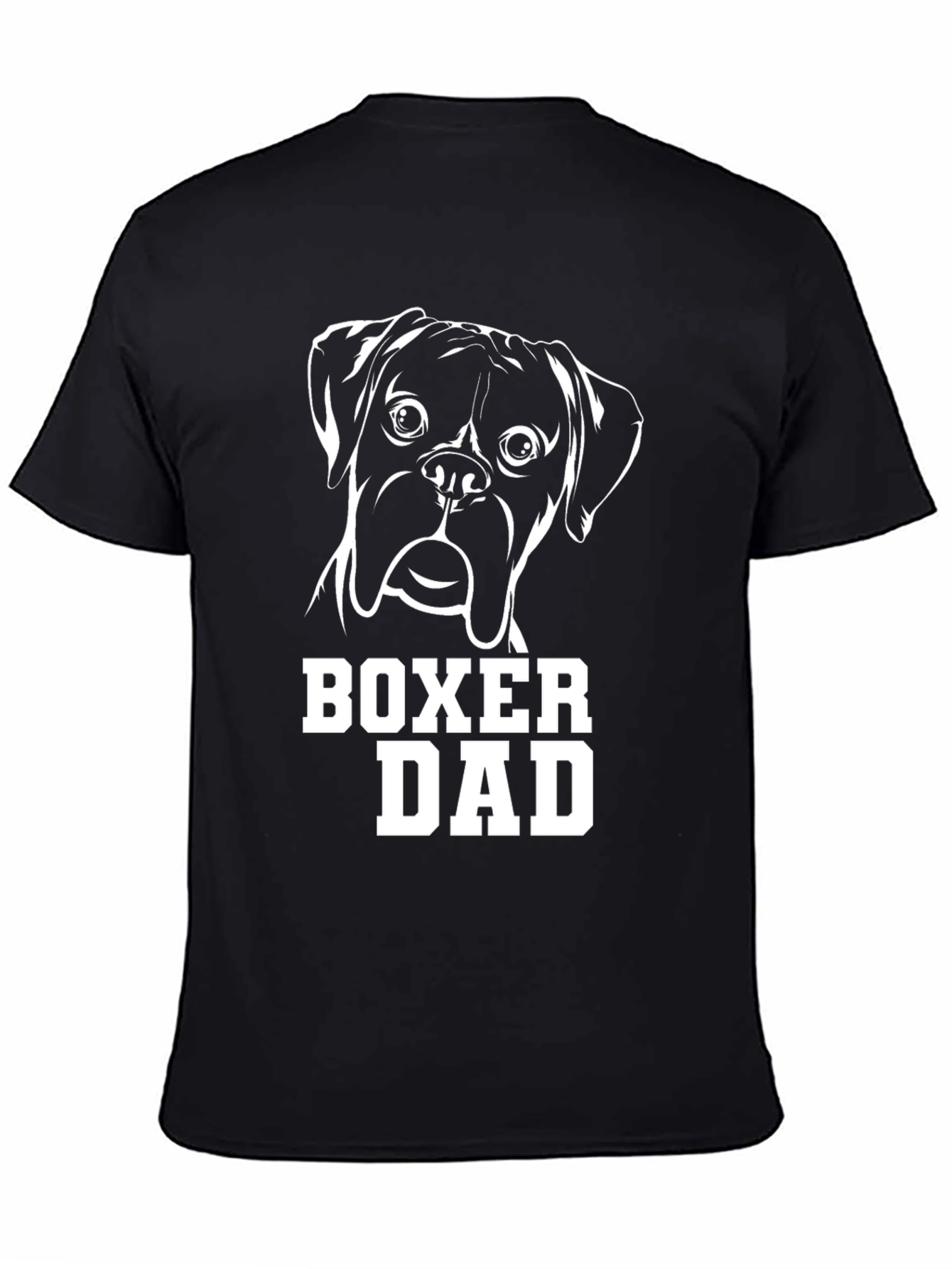 Boxer Dad Graphic Tee - Black