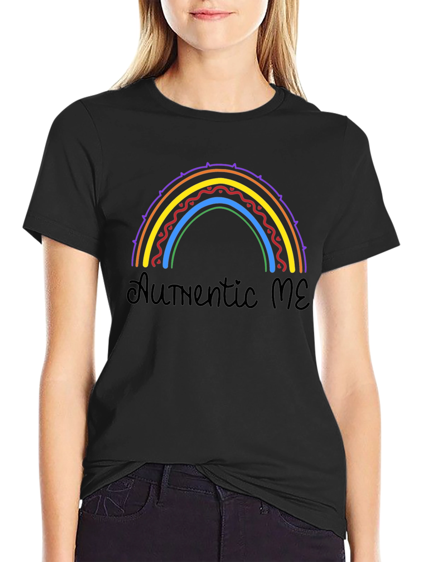 Authentic ME Rainbow Pride T-Shirt