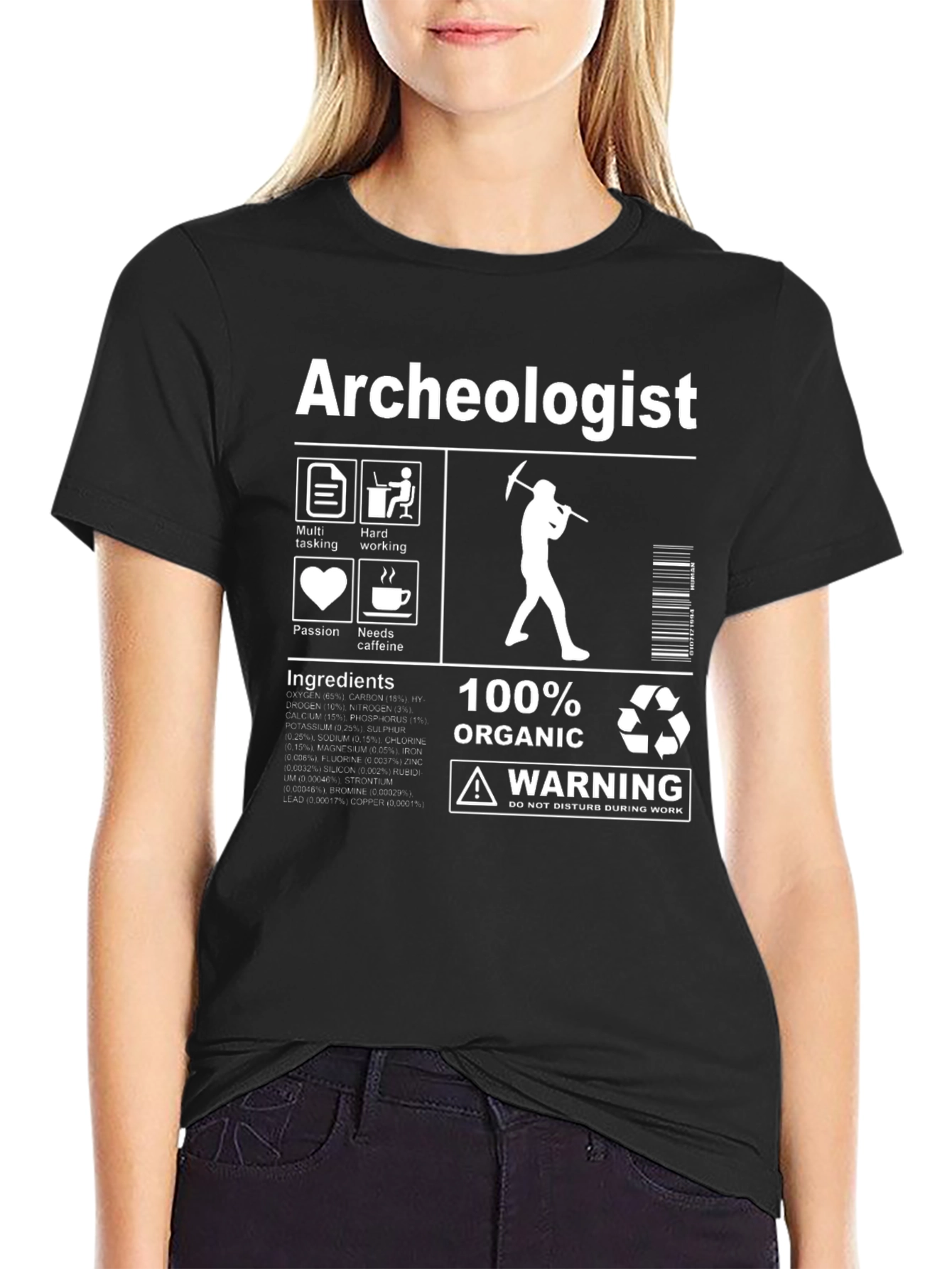 Archeologist 100% Organic T-Shirt