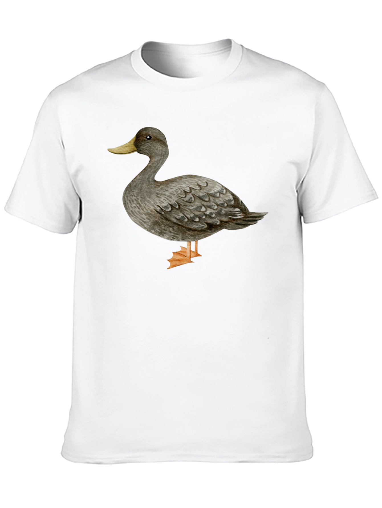 Duck Graphic T-Shirt - Casual Black Tee