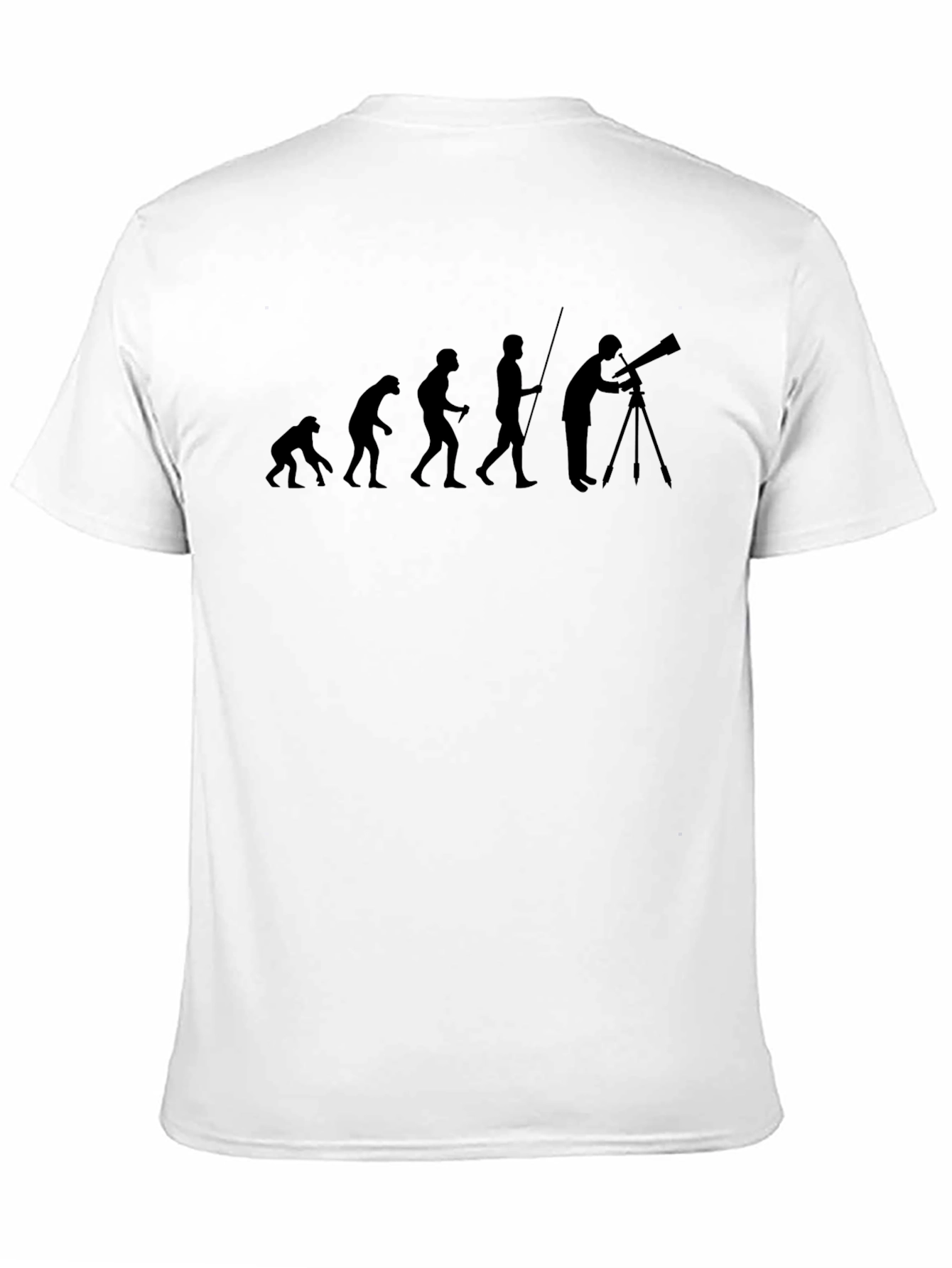 Evolution of Astronomy Black T-Shirt