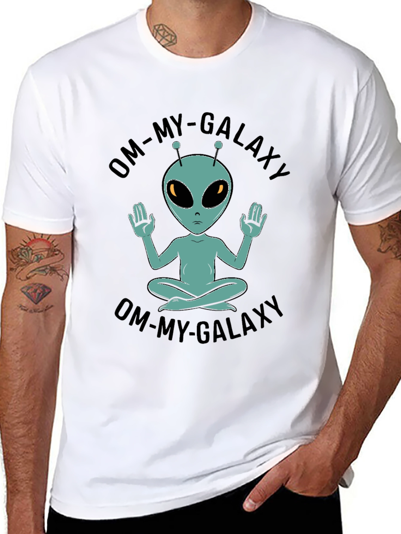 Om My Galaxy Alien T-Shirt