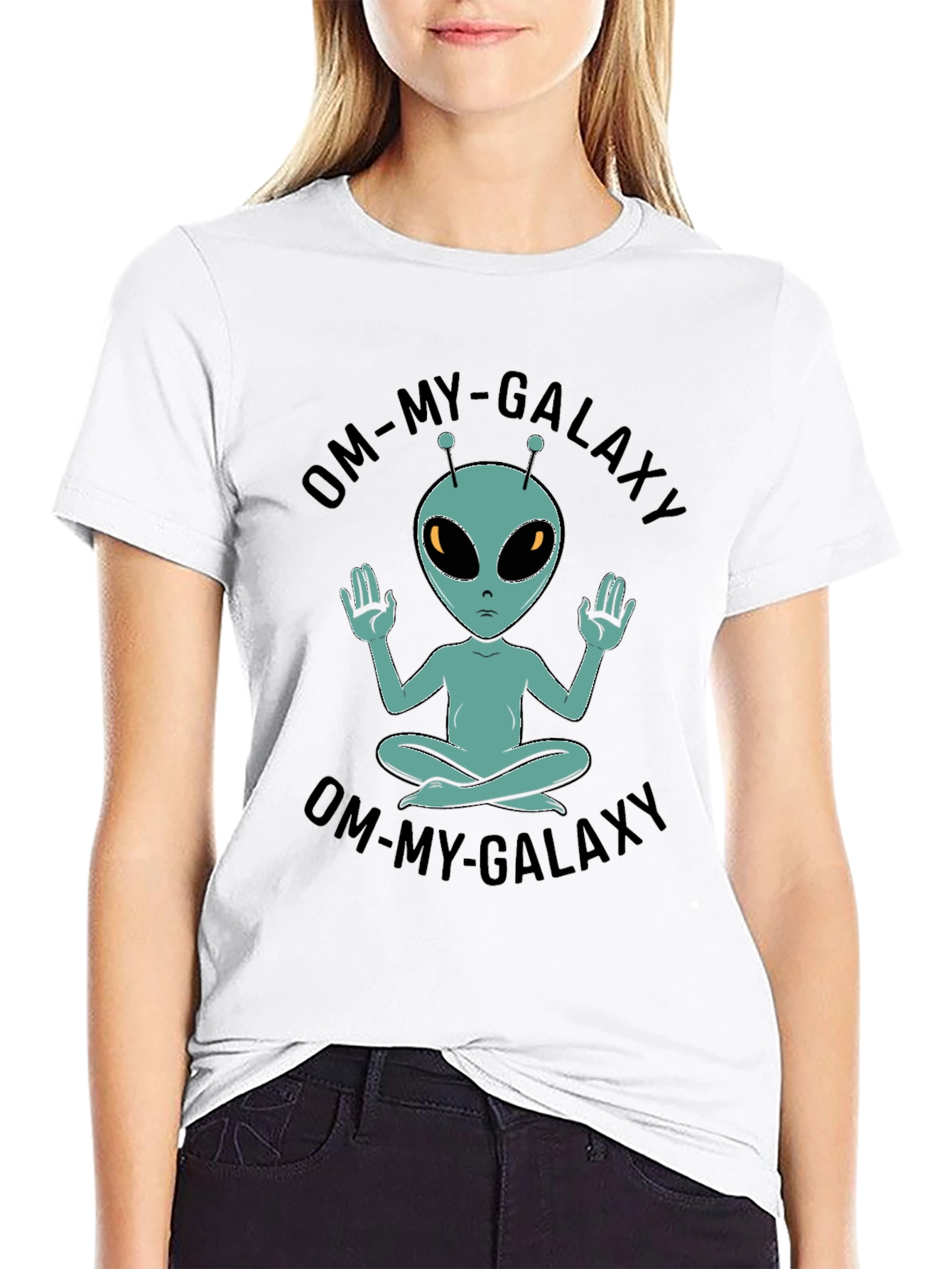 Om My Galaxy Alien T-Shirt