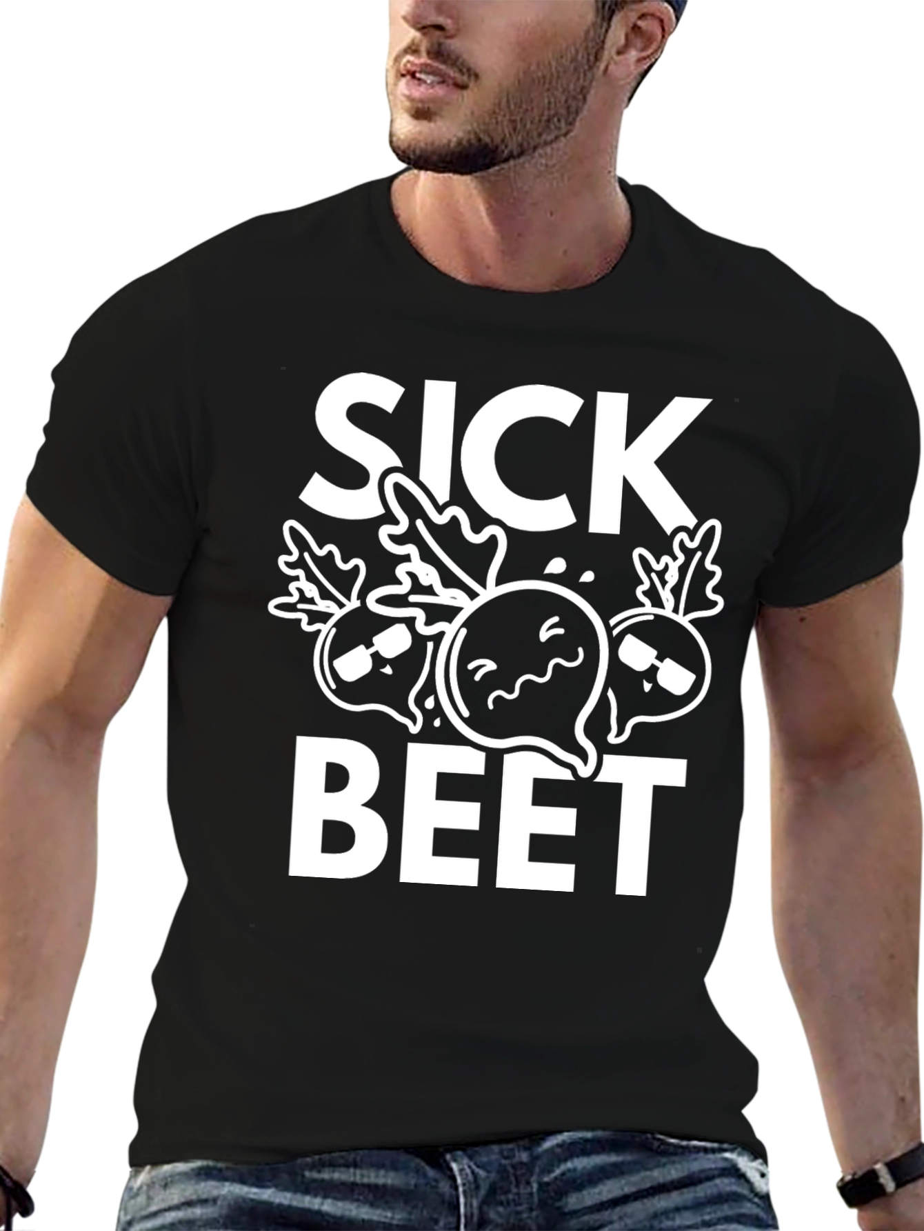 Sick Beet T-Shirt: Funny Pun Graphic Tee