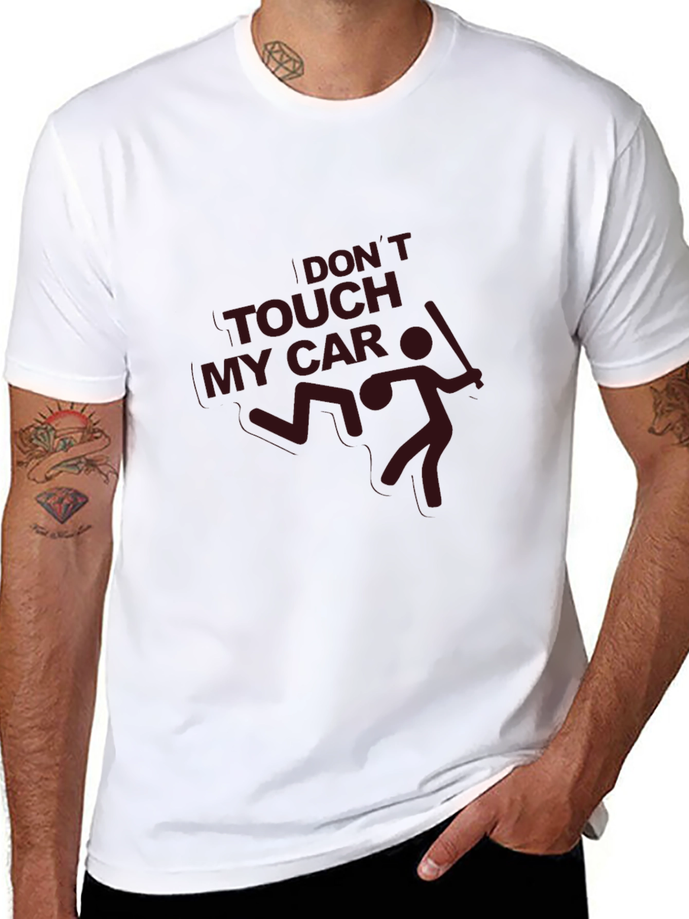 Dont Touch My Car T-Shirt - Funny Graphic Tee
