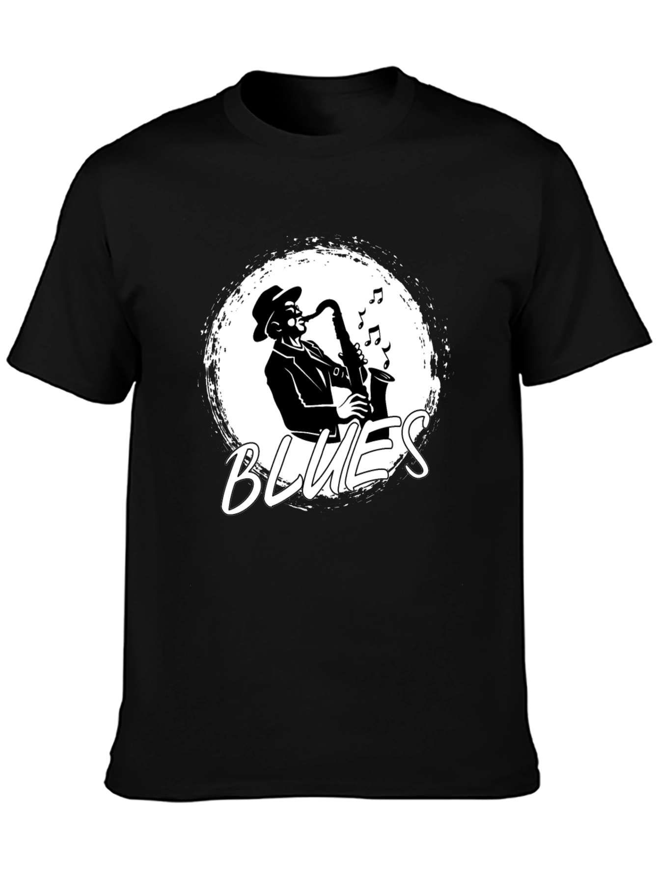 Blues Saxophone T-Shirt - Stylish Music Tee