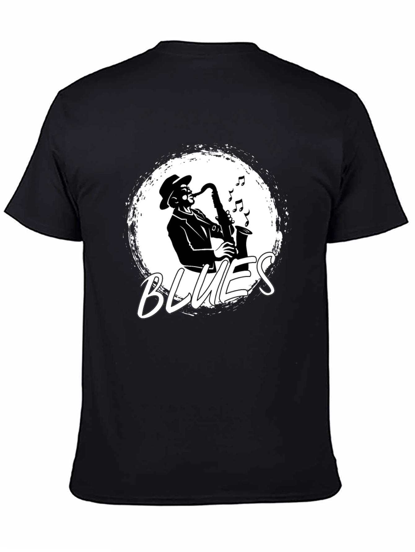 Blues Saxophone T-Shirt - Stylish Music Tee
