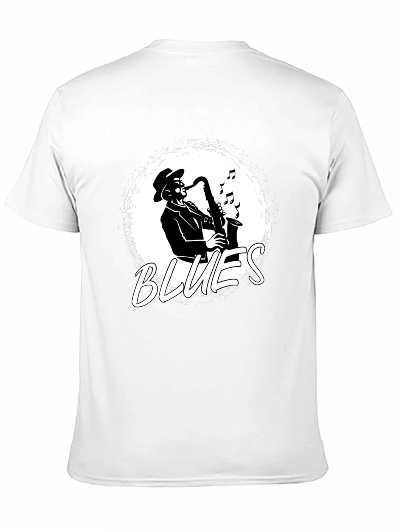 Blues Saxophone T-Shirt - Stylish Music Tee