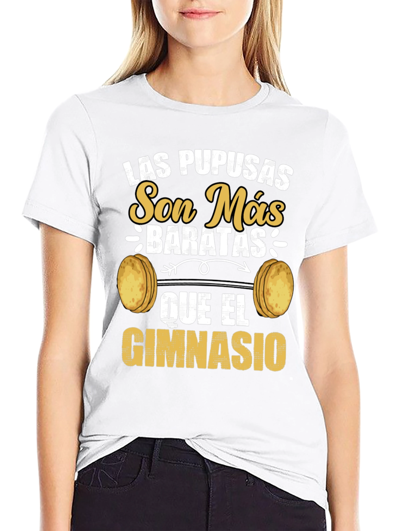 Funny Las Pupusas Gym T-Shirt