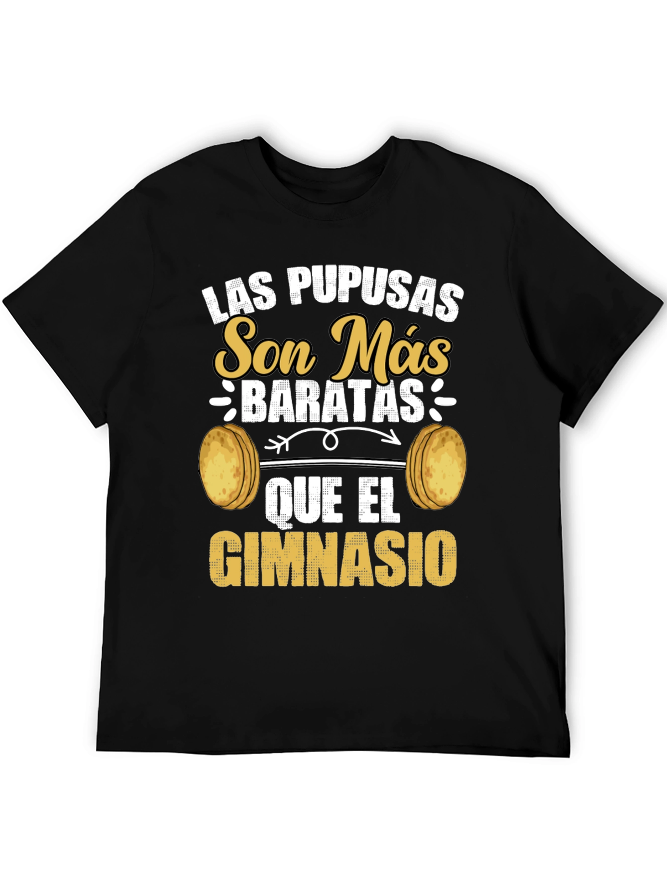 Funny Las Pupusas Gym T-Shirt