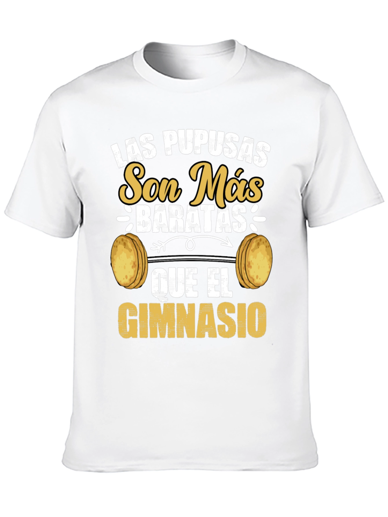 Funny Las Pupusas Gym T-Shirt
