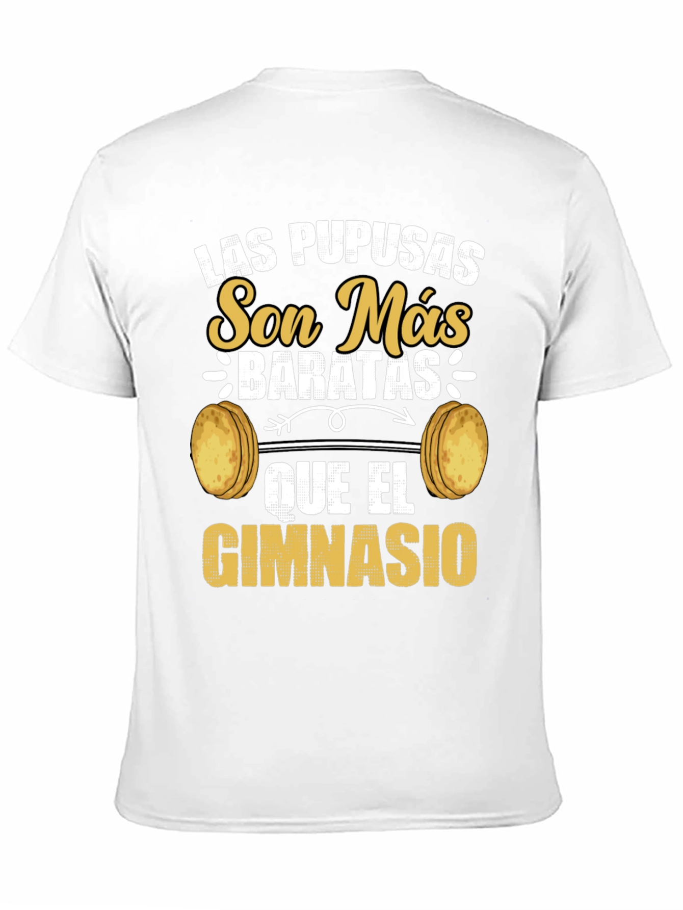 Funny Las Pupusas Gym T-Shirt