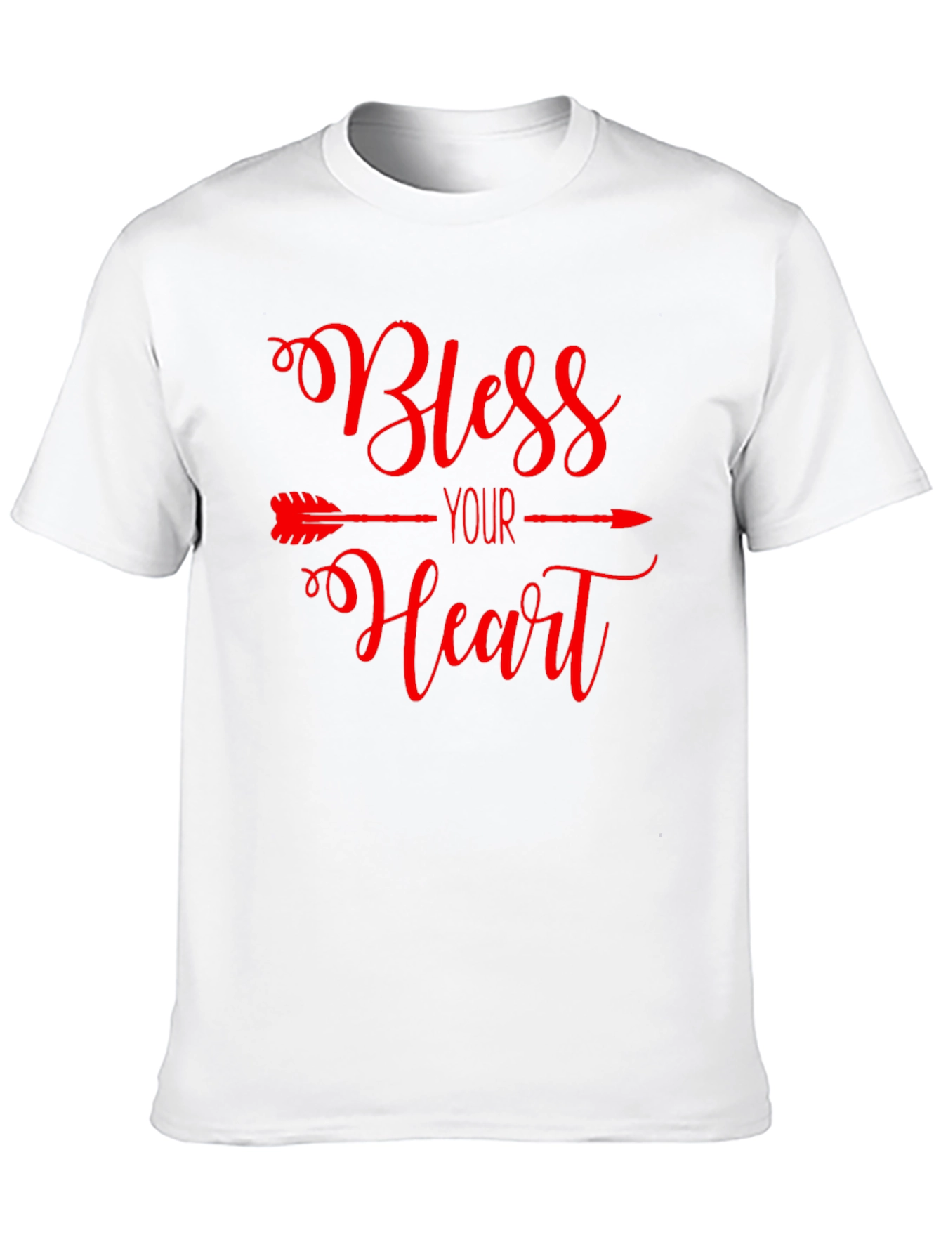 Bless Your Heart Graphic Tee - Black