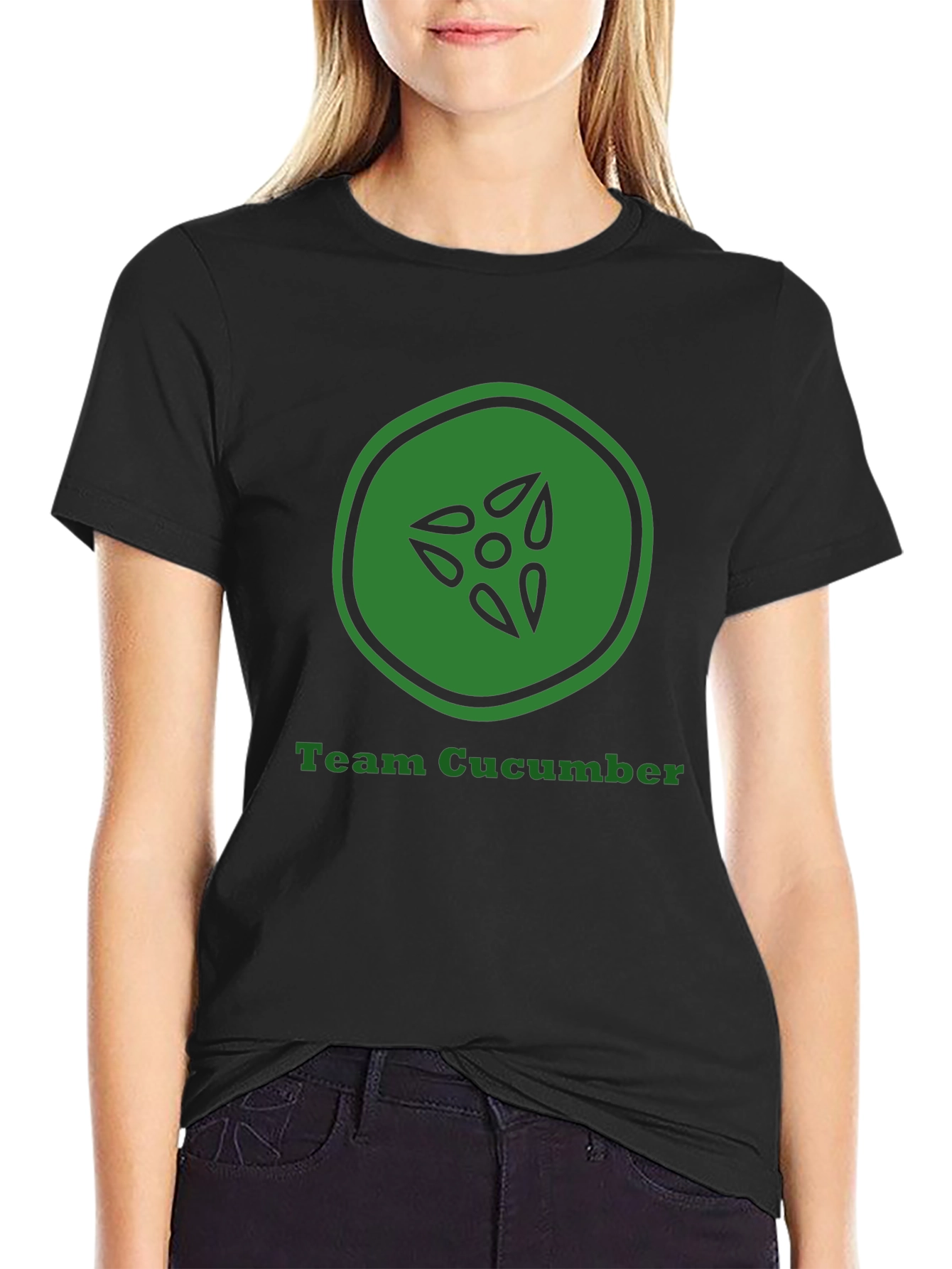 Team Cucumber T-Shirt - Funny Graphic Tee