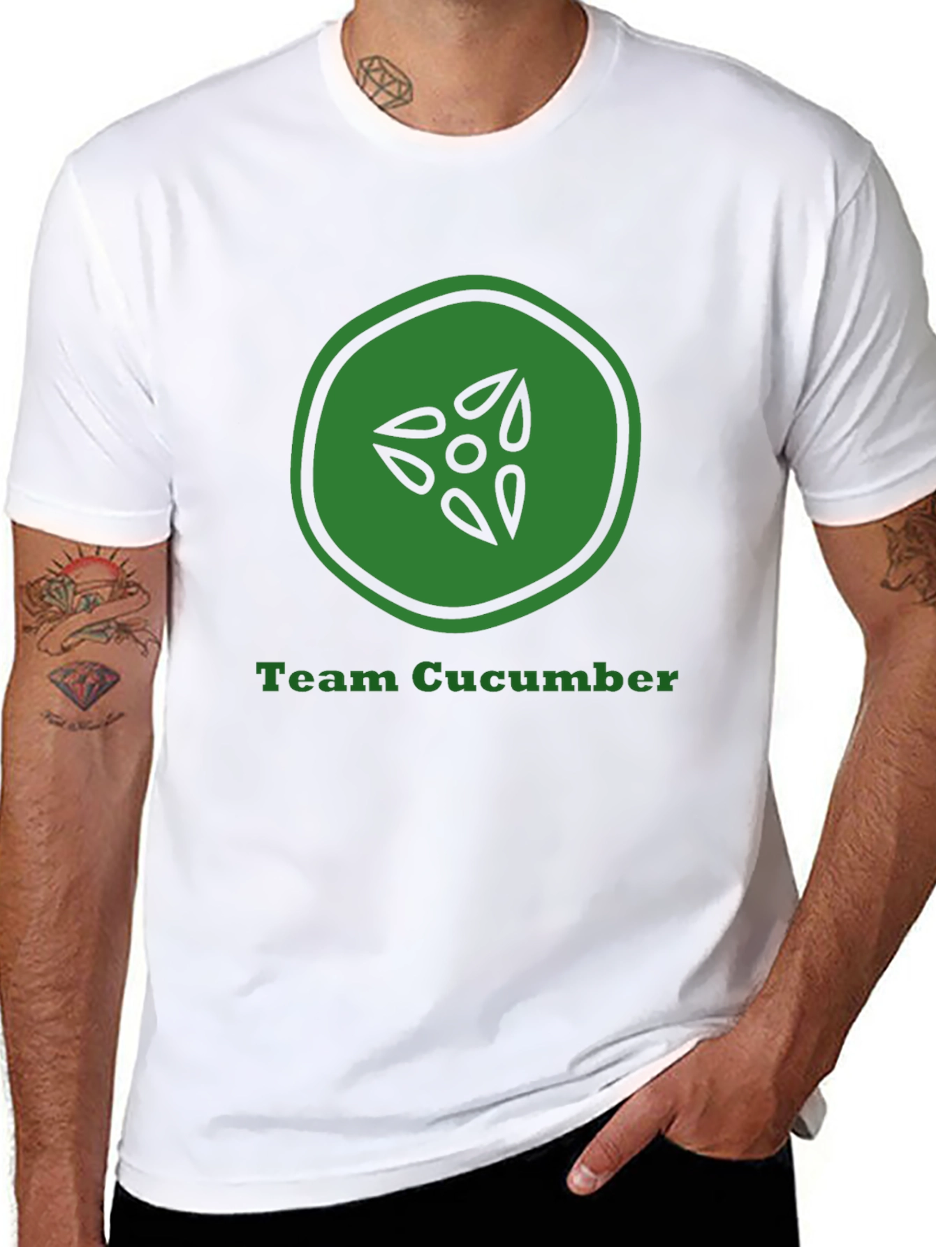 Team Cucumber T-Shirt - Funny Graphic Tee