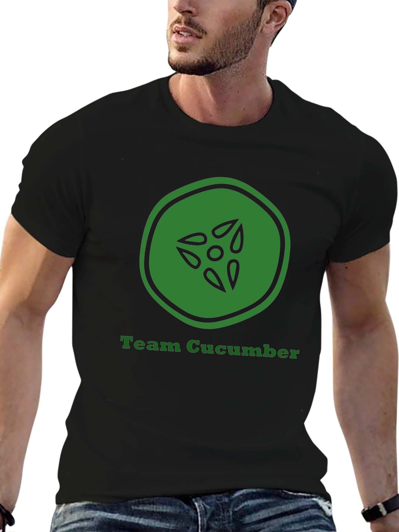 Team Cucumber T-Shirt - Funny Graphic Tee