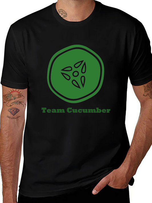 Team Cucumber T-Shirt - Funny Graphic Tee
