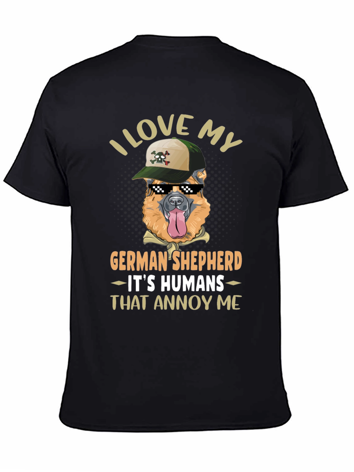 I Love My German Shepherd T-Shirt