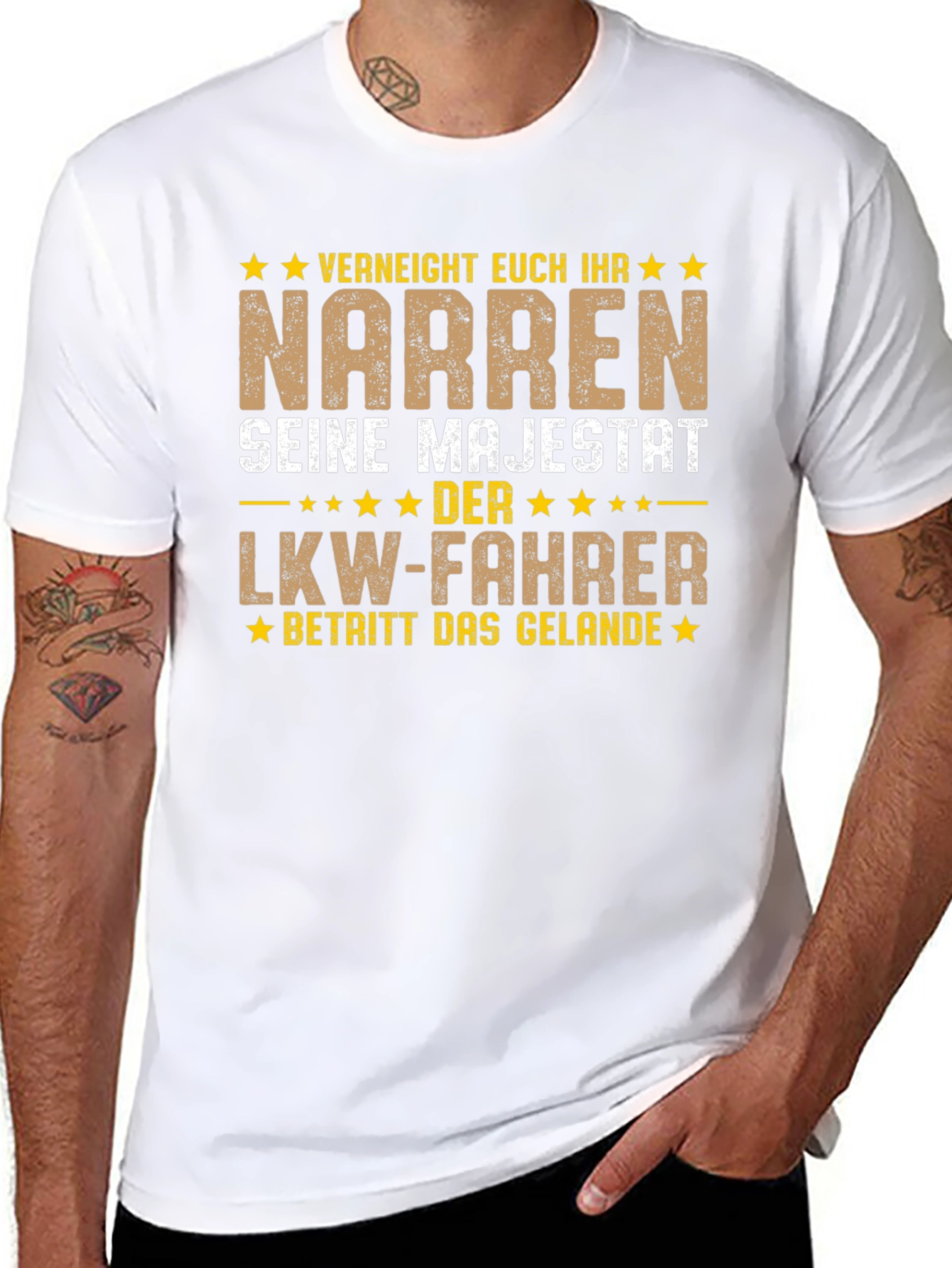 Trucker T-Shirt - Seine Majestat Der LKW-Fahrer