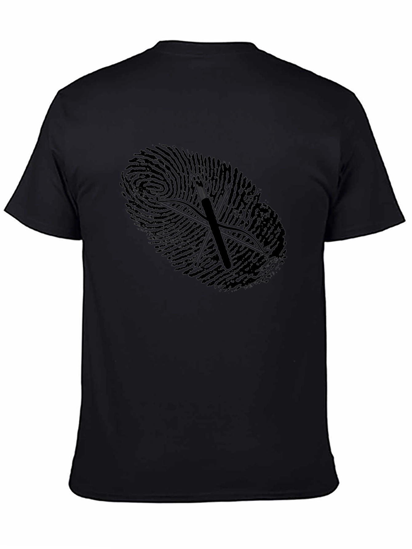 Black Fingerprint Archer T-Shirt
