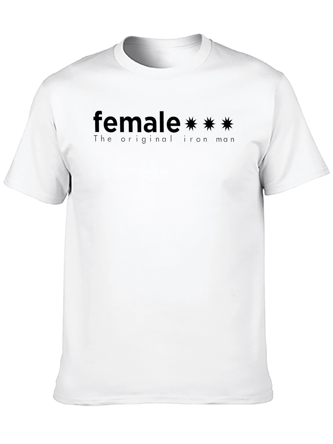 Female: The Original Iron Man T-Shirt