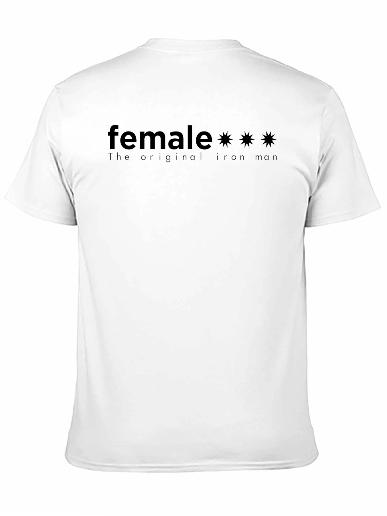 Female: The Original Iron Man T-Shirt