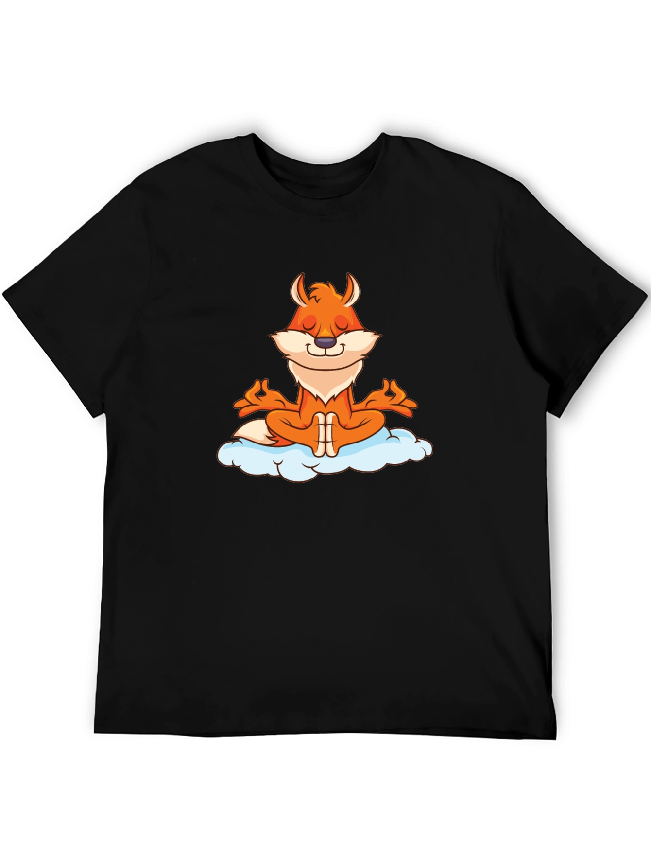 Meditating Fox Graphic Tee