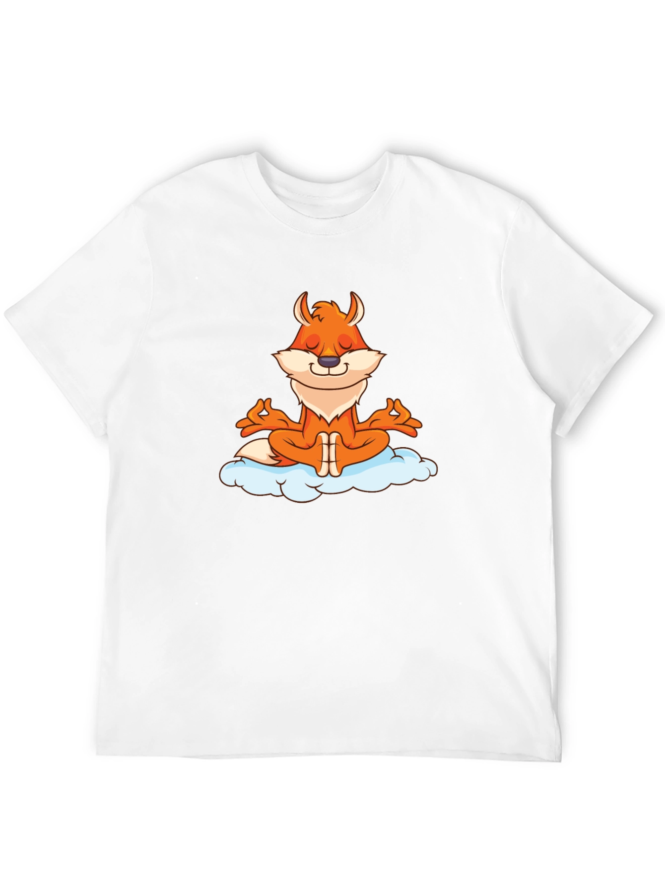 Meditating Fox Graphic Tee