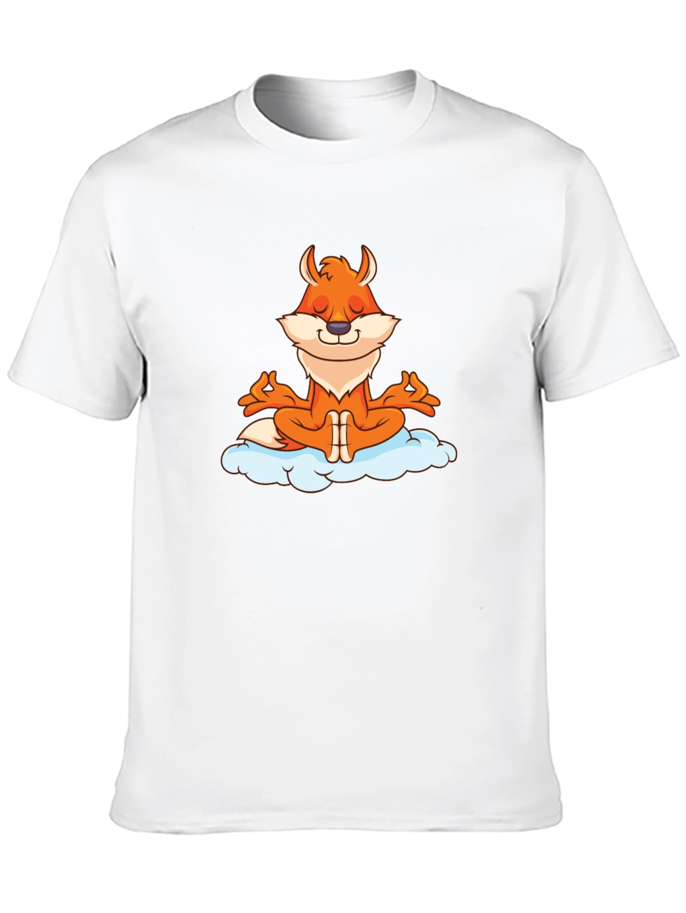 Meditating Fox Graphic Tee