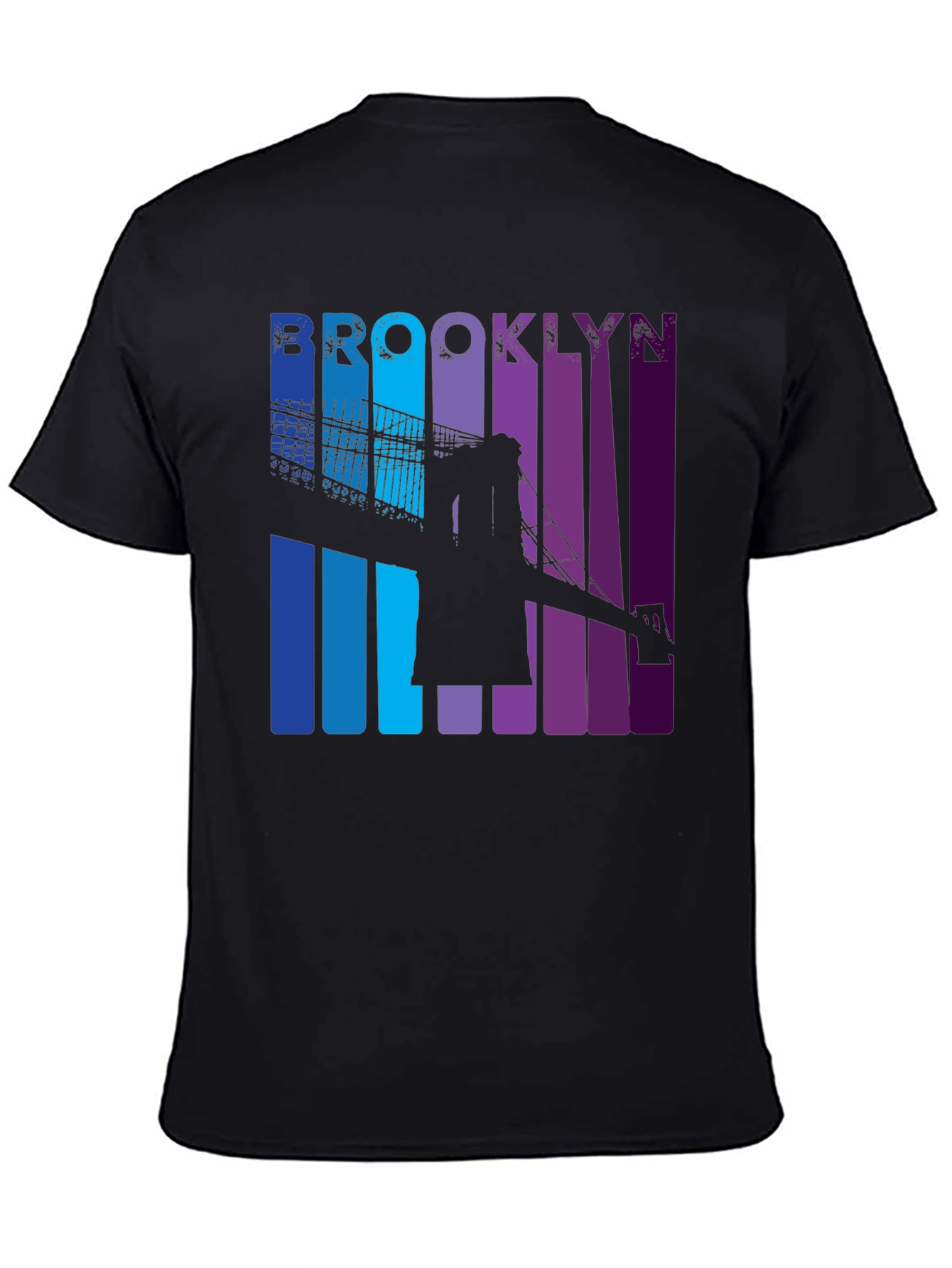 Brooklyn Bridge Silhouette Graphic T-Shirt