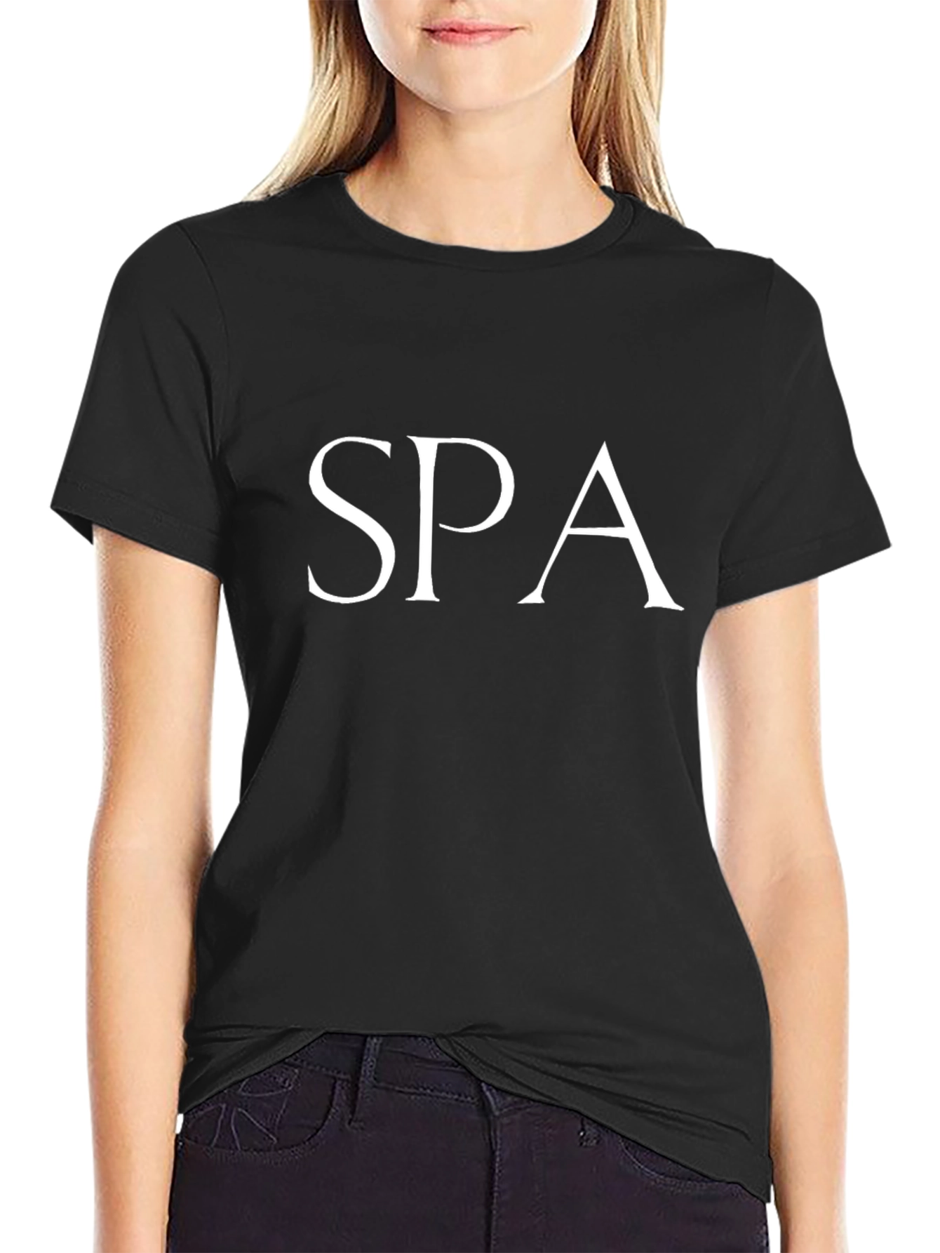 SPA Graphic Tee - Stylish & Relaxing