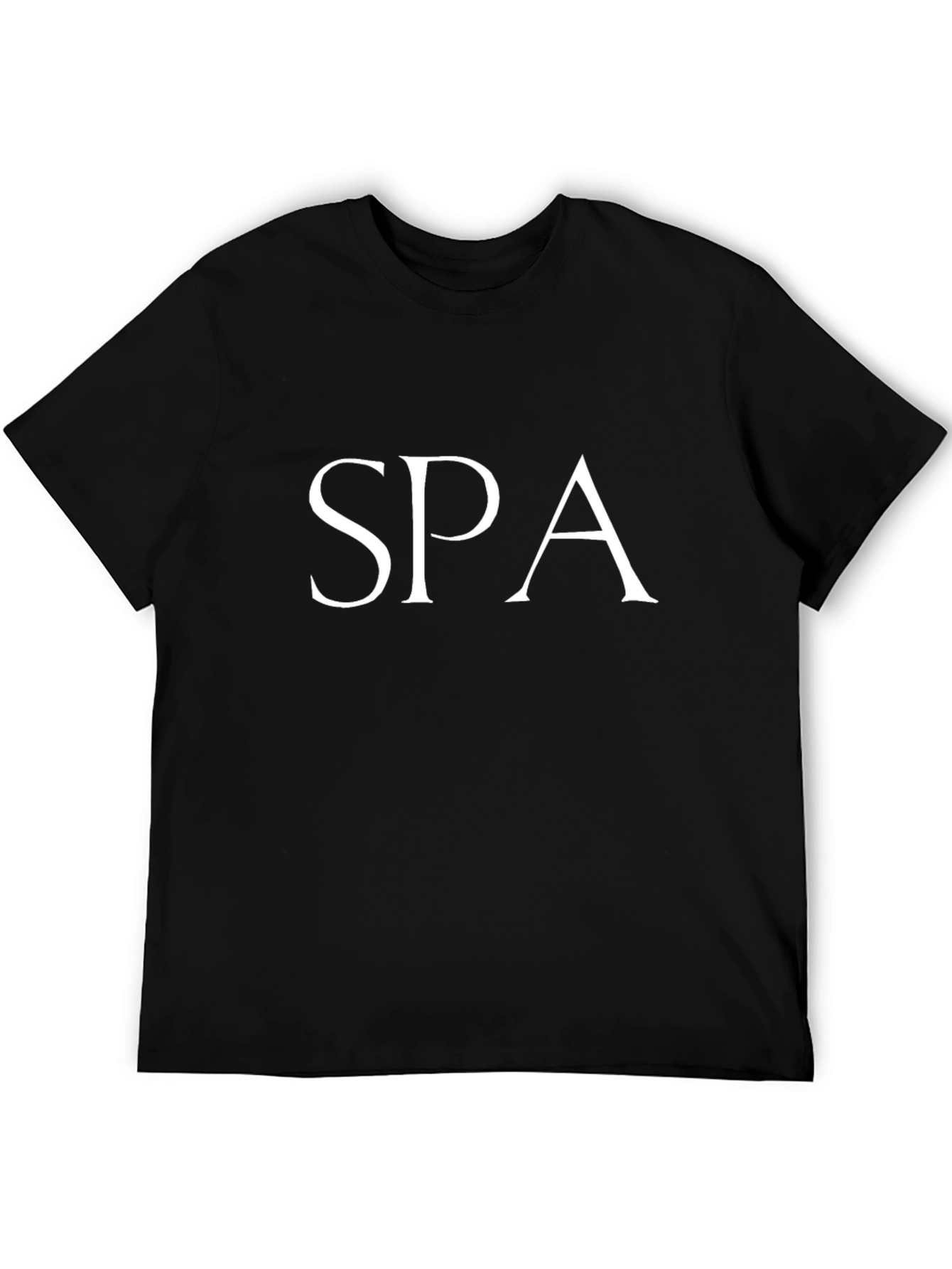 SPA Graphic Tee - Stylish & Relaxing
