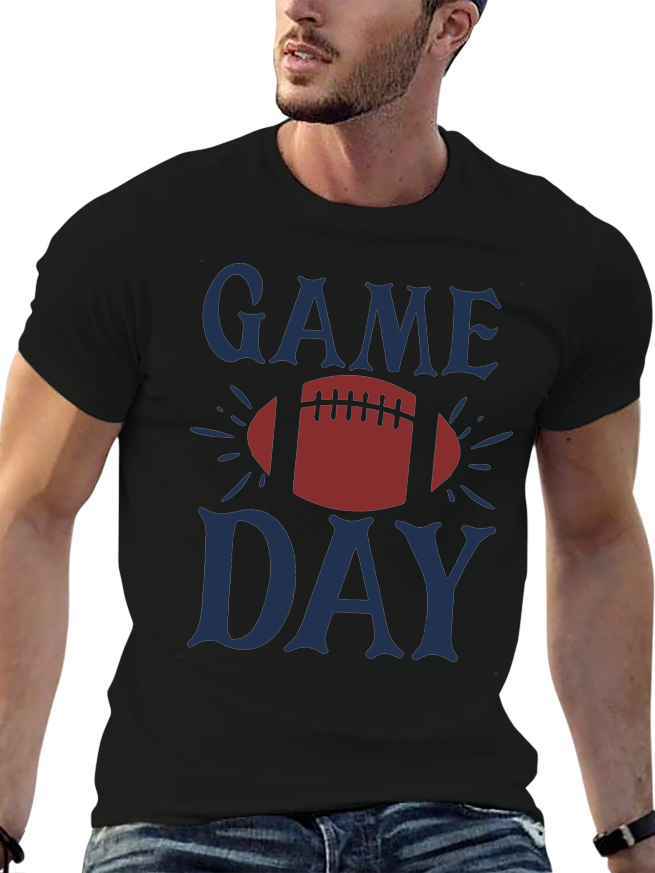 Game Day Football Graphic Tee