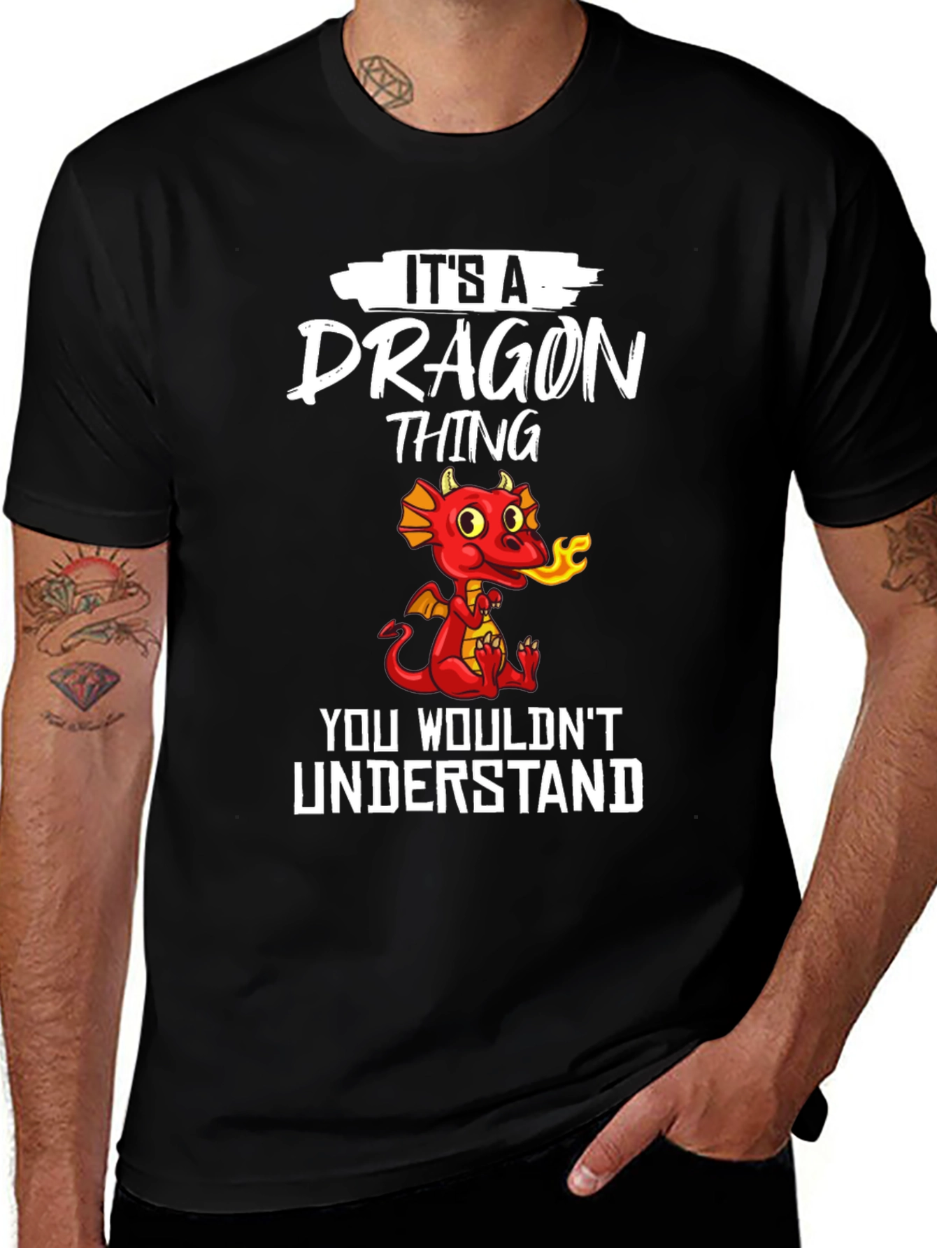Its a Dragon Thing T-Shirt Funny Dragon Lover Tee