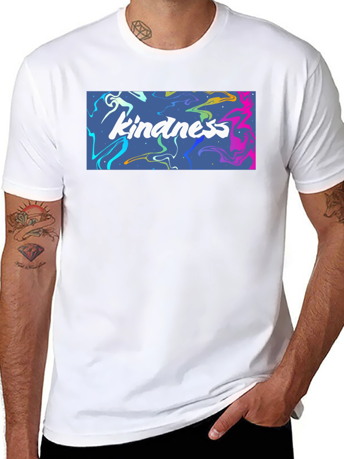 Kindness Graphic Tee - Trendy Comfort